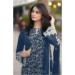 Picture of Georgette Dark Slate Grey Straight Cut Salwar Kameez