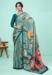 Picture of Resplendent Crepe & Silk Dark Sea Green Saree