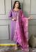 Picture of Superb Rayon Plum Readymade Salwar Kameez