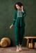 Picture of Appealing Chiffon & Crepe Dark Green Western Dress