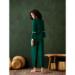 Picture of Appealing Chiffon & Crepe Dark Green Western Dress