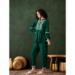 Picture of Appealing Chiffon & Crepe Dark Green Western Dress