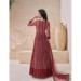 Picture of Charming Georgette Maroon Party Wear Gown