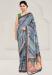 Picture of Fine Silk Cadet Blue Saree