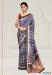 Picture of Graceful Silk Dark Slate Blue Saree