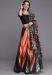 Picture of Magnificent Satin & Silk Black Lehenga Choli