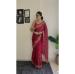 Picture of Beauteous Georgette Maroon Saree