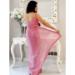 Picture of Nice Georgette Light Coral Saree