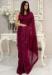 Picture of Beauteous Georgette Maroon Saree