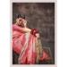 Picture of Exquisite Silk Rosy Brown Saree