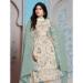 Picture of Shapely Georgette Beige Straight Cut Salwar Kameez