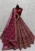 Picture of Nice Georgette Maroon Lehenga Choli