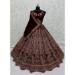 Picture of Nice Georgette Maroon Lehenga Choli