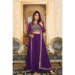 Picture of Fascinating Georgette Purple Western Dress