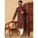 Picture of Shapely Chiffon Maroon Kurtas