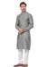 Picture of Enticing Chiffon Light Slate Grey Kurtas