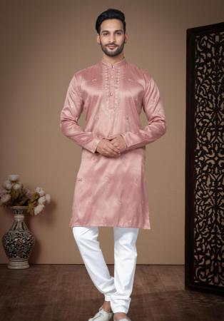 Picture of Good Looking Chiffon Rosy Brown Kurtas