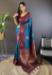 Picture of Ravishing Silk Midnight Blue Saree