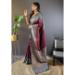 Picture of Ravishing Silk Rosy Brown Saree