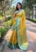 Picture of Lovely Silk Yellow Saree