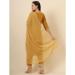 Picture of Well Formed Cotton Chocolate Readymade Salwar Kameez