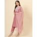 Picture of Ravishing Cotton Rosy Brown Readymade Salwar Kameez