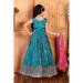 Picture of Nice Chiffon Midnight Blue Kids Lehenga Choli