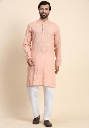 Picture of Good Looking Cotton Wheat Kurtas