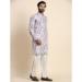 Picture of Superb Cotton Silver Kurtas