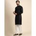 Picture of Ideal Cotton Black Kurtas