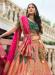 Picture of Good Looking Silk Chocolate Lehenga Choli