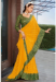 Picture of Gorgeous Silk Orange Saree