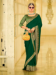 Picture of Graceful Silk Dark Green Saree