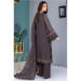 Picture of Georgette Dim Gray Straight Cut Salwar Kameez