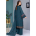 Picture of Georgette Dark Slate Grey Straight Cut Salwar Kameez