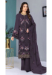 Picture of Radiant Georgette Purple Straight Cut Salwar Kameez