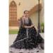 Picture of Grand Georgette Black Lehenga Choli