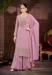 Picture of Fine Georgette Plum Readymade Salwar Kameez