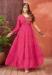 Picture of Lovely Georgette Hot Pink Readymade Gown