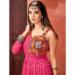 Picture of Lovely Georgette Hot Pink Readymade Gown