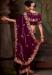 Picture of Good Looking Organza Maroon Saree