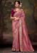 Picture of Graceful Organza Pink Saree