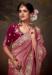 Picture of Graceful Organza Pink Saree