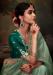 Picture of Exquisite Organza Dark Sea Green Saree