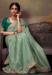 Picture of Exquisite Organza Dark Sea Green Saree