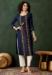 Picture of Appealing Rayon Navy Blue Kurtis & Tunic