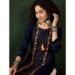 Picture of Appealing Rayon Navy Blue Kurtis & Tunic