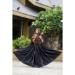 Picture of Wonderful Cotton Black Lehenga Choli