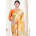 Picture of Fine Crepe & Silk Sandy Brown Saree