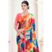 Picture of Bewitching Crepe & Silk Light Salmon Saree